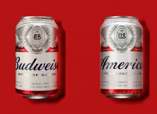 Cerveja Budweiser muda seu nome para America